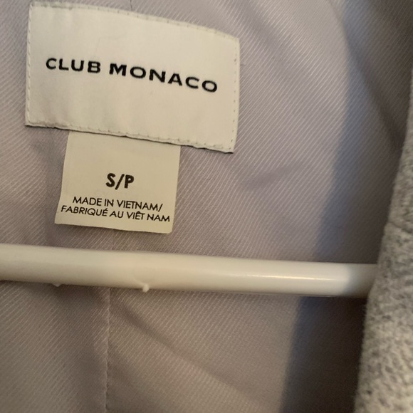 Club Monaco Grey Wool Vest (SP) - Picture 6 of 8